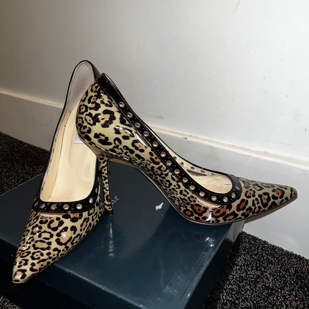 Leopard Jimmy Choo Heels. Size 9